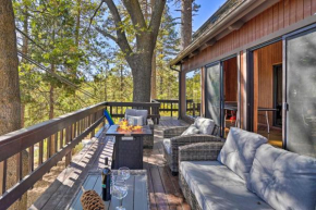 Golf Course Lake Arrowhead House with Fire Pit!